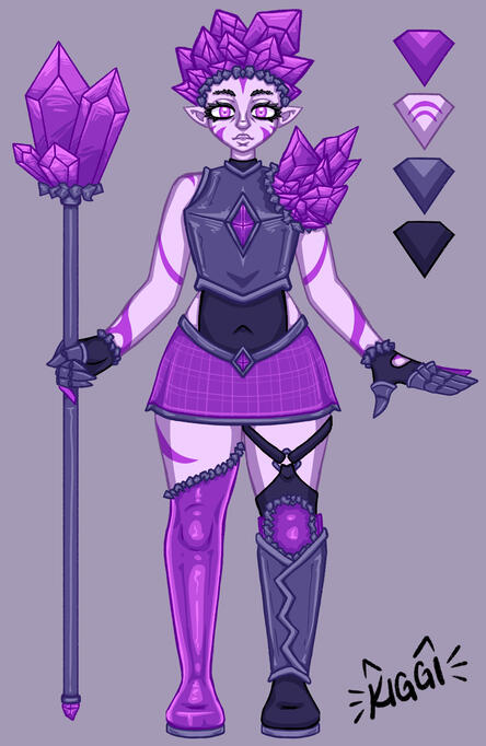 the masc version of my original character, Mika (CosmiKiggi)