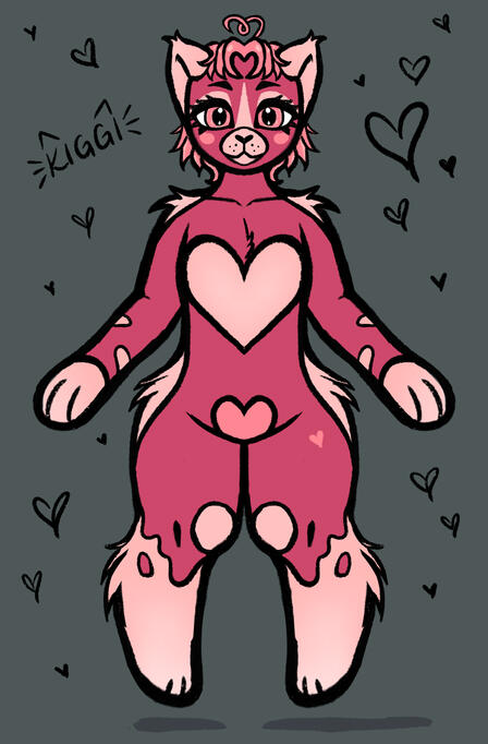 space goddess original character, named Planna