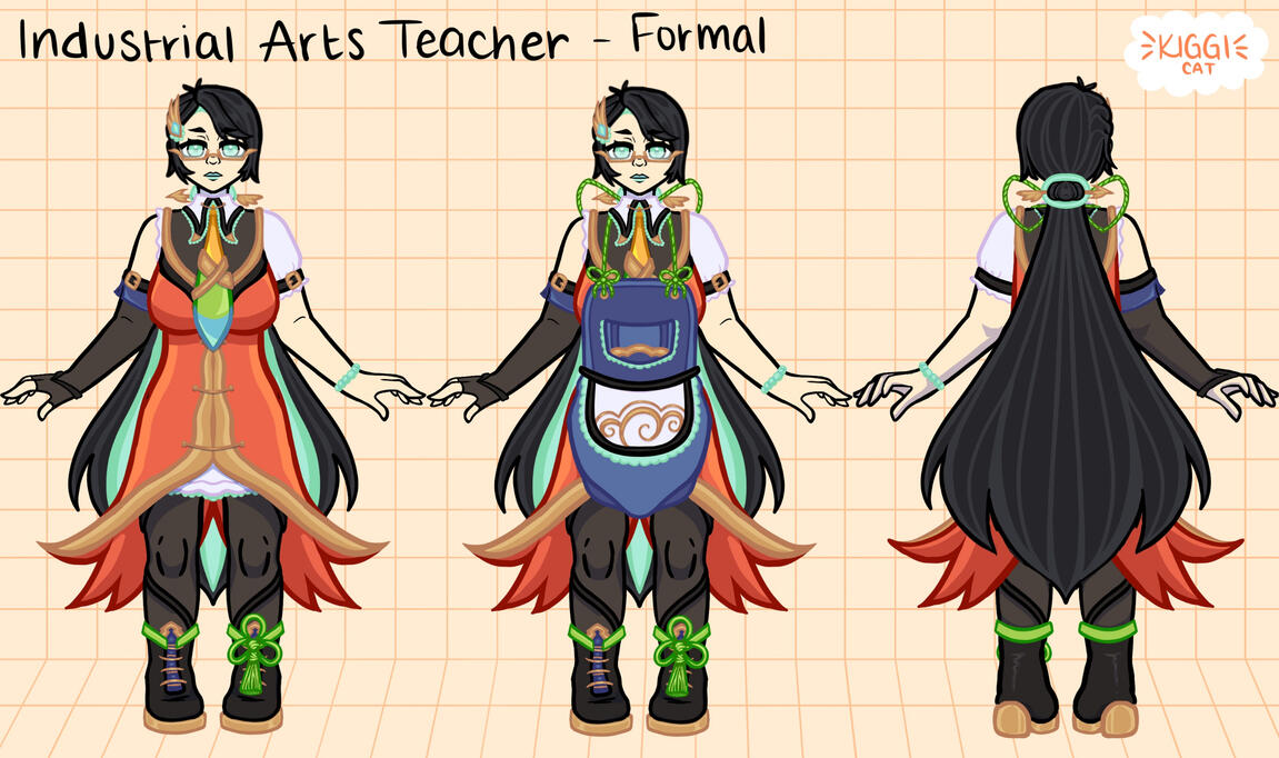 Xianyun, formal industrial arts teacher